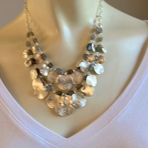 Stylish Stella&dot handmade adjustable accent necklace 16-18”